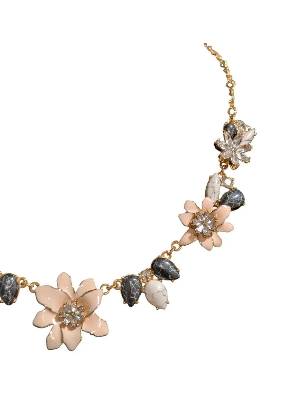 Kate Spade New York ♠️ Glossy Petals' Jewelry Necklace